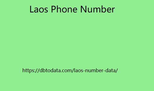 Laos Phone Number