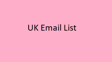 UK Email List